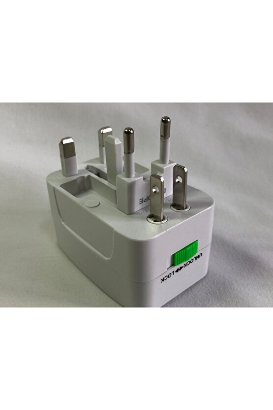 Yurtdışı Seyahatleri İçin Universal Fiş Dönüştürücü