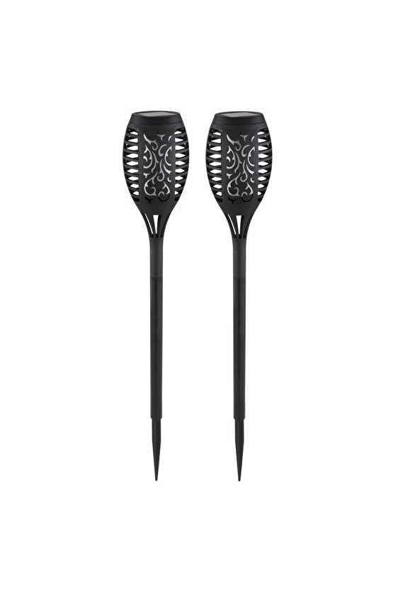 PM-15940 Alevli 12 Ledli Tekli Solar Bahçe Aydınlatma