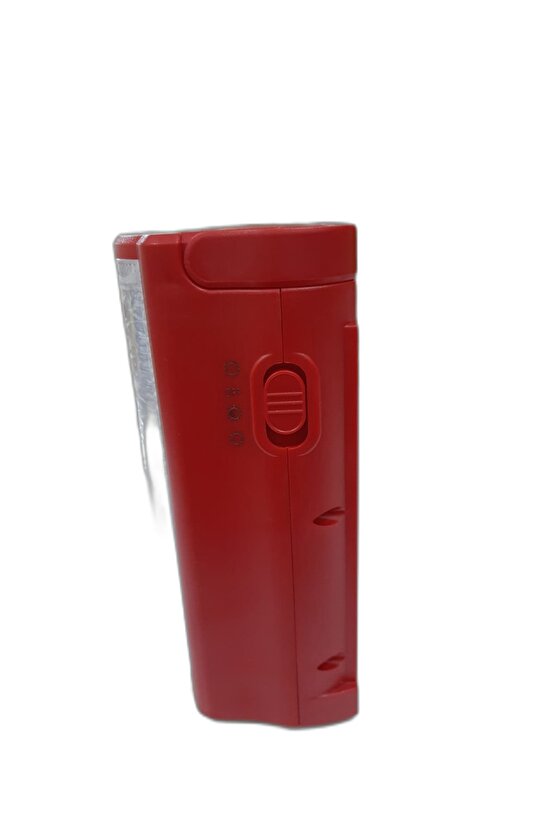 24 Büyük Ledli Kırmızı 80 Saat Yanan Usb Şarjlı Led Işıldak - Telefon Şarj Edebilen
