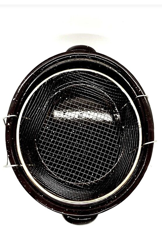 Emaye Kızartma Tenceresi