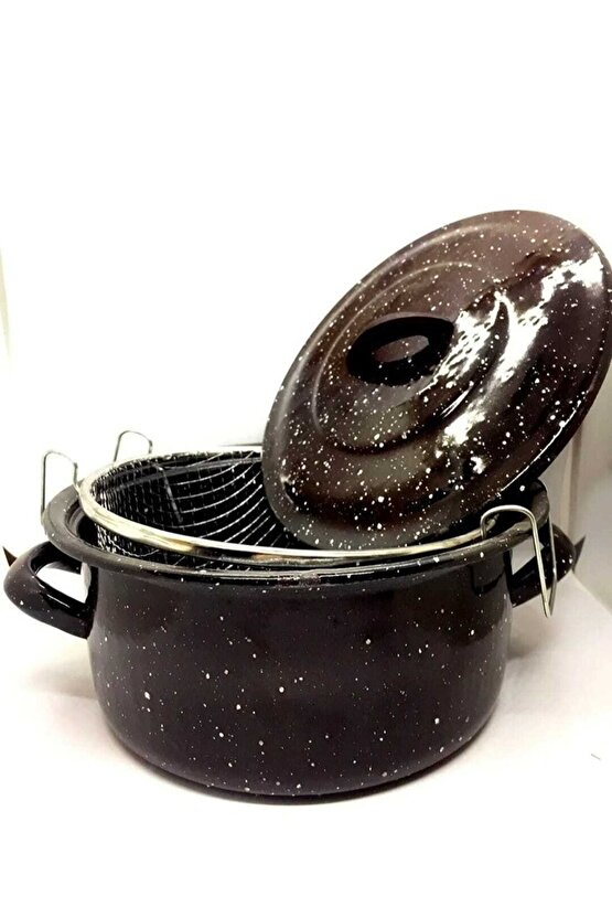 Emaye Kızartma Tenceresi