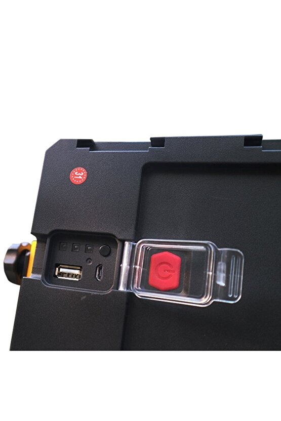 Ultra Güçlü Led Ampullü Usb li Şarjlı Powerbank Özellikli Pratik Çalışma Lambası