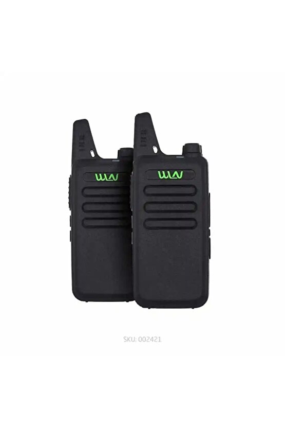 1 Adet Tam Takım Wln N446 Kd-c1 El Telsizi (PMR) Tekli Paket Pil Ve Şarj Aleti Dahil