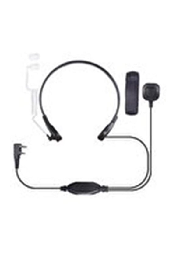 Pro Gizlenebilir El Telsizi Şeffaf Akustik Mikrofon Kulaklık