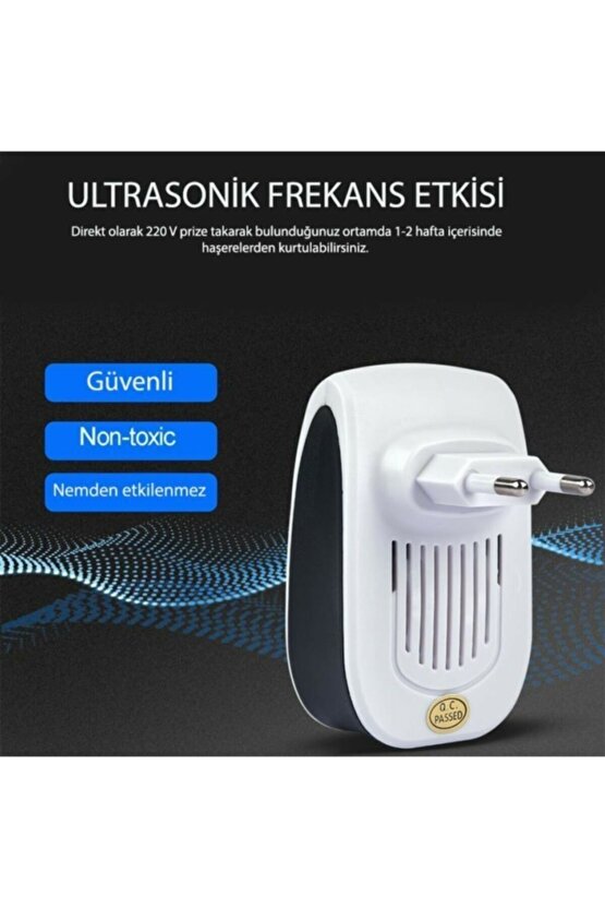 220 Volt Elektronik Fare Haşere Kovucu Depo Mutfak Cafe Lokanta