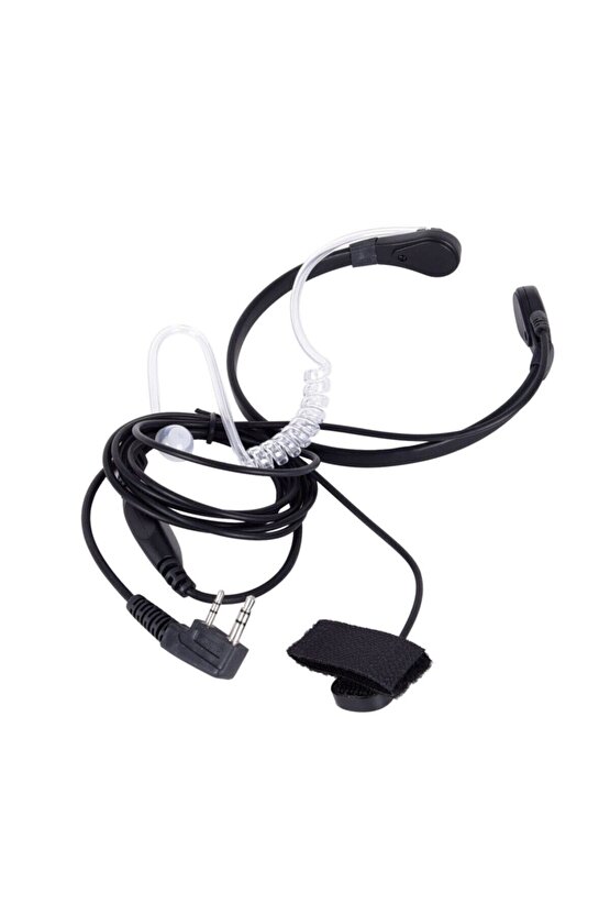 Akustik Tüp Kulaklık Boğaz Gırtlak Mikrofon Seti Boğaz Mikrofon