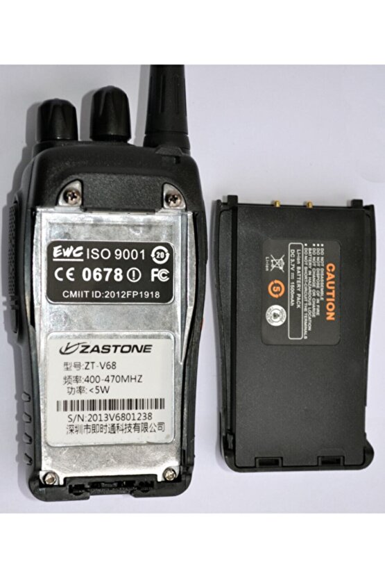 3 Adet Lisans Gerektirmeyen Tam Takım Zastone Pmr El Telsizi Kamp Karavan Için