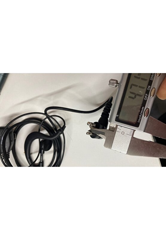 Kirisun-motorola Telsiz Kulaklığı Kancalı Tip 2.5x3.5mm Mono