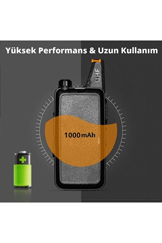 WLN KD-C1T Pmr 446 El Telsizi İkili Paket