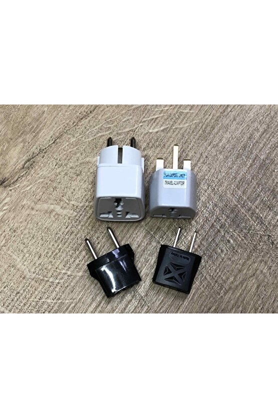 Uluslararası Seyahatler Için Elektrik Priz Dönüştürücü Pratik Set
