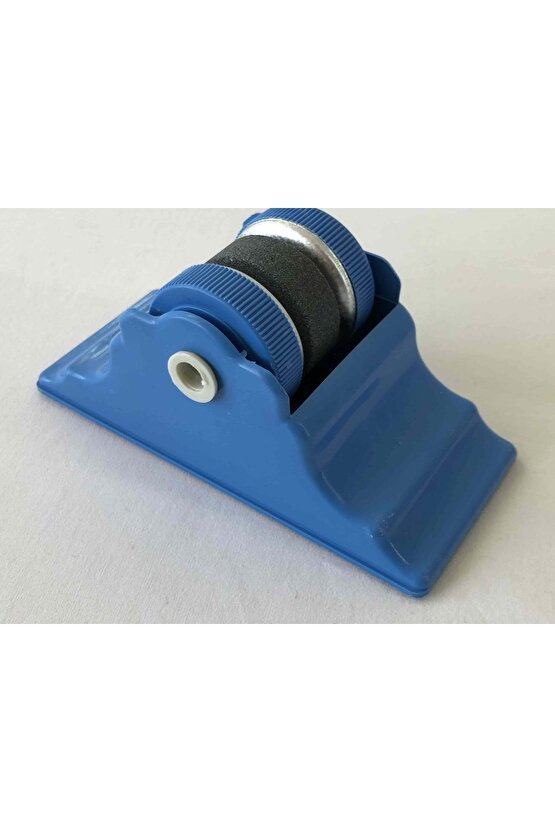 Mavi Plastik Çift Taraflı Bıçak Bileme Taşi