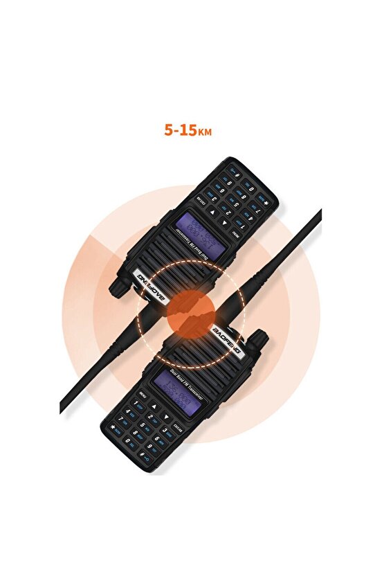 Uv-82 Dual Band El Telsizi TRT BANDROLLÜ Çift PTT Kulaklık Hediye
