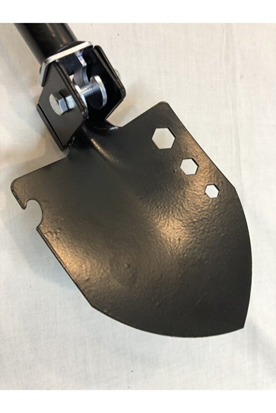 Pratik Katlanabilir Özel Yeşil Taşıma Çantalı Çelik Kürek Çeki Seti