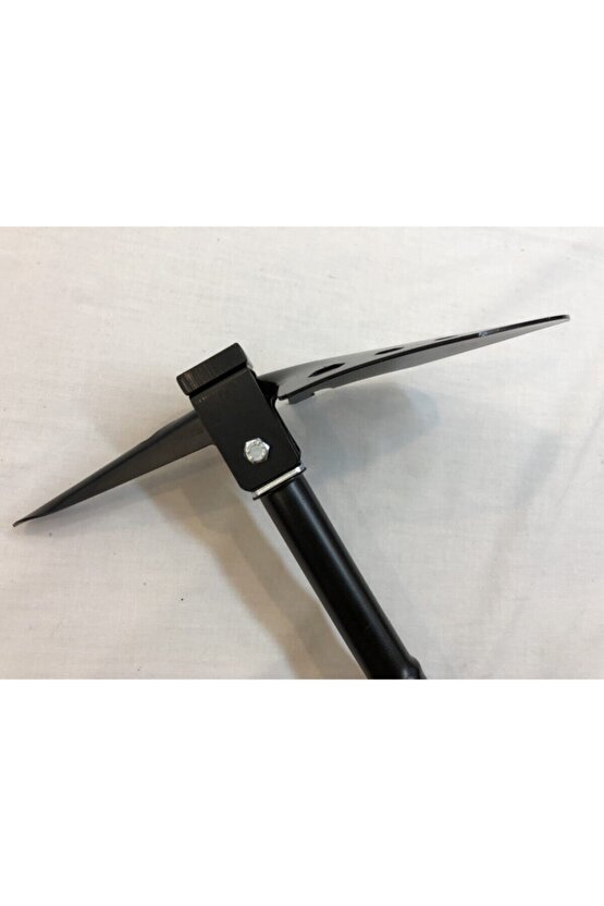 E64 Paslanmaz Çelik Siyah Katlanır Portatif Kürek Çekiç Çapa Seti