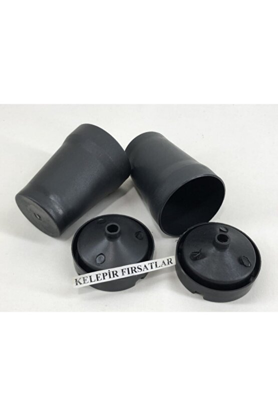 2 Adet Özel Tasarım Dumansız Kokusuz Siyah Kül Tablası