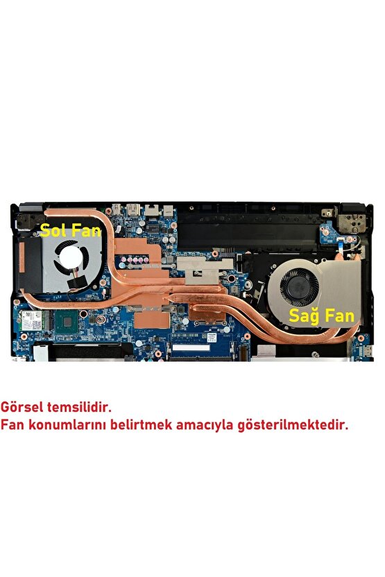 Monster Abra A5 V17.2.2, A5 V17.2.3 Notebook CPU Fanı (Sağ Fan)