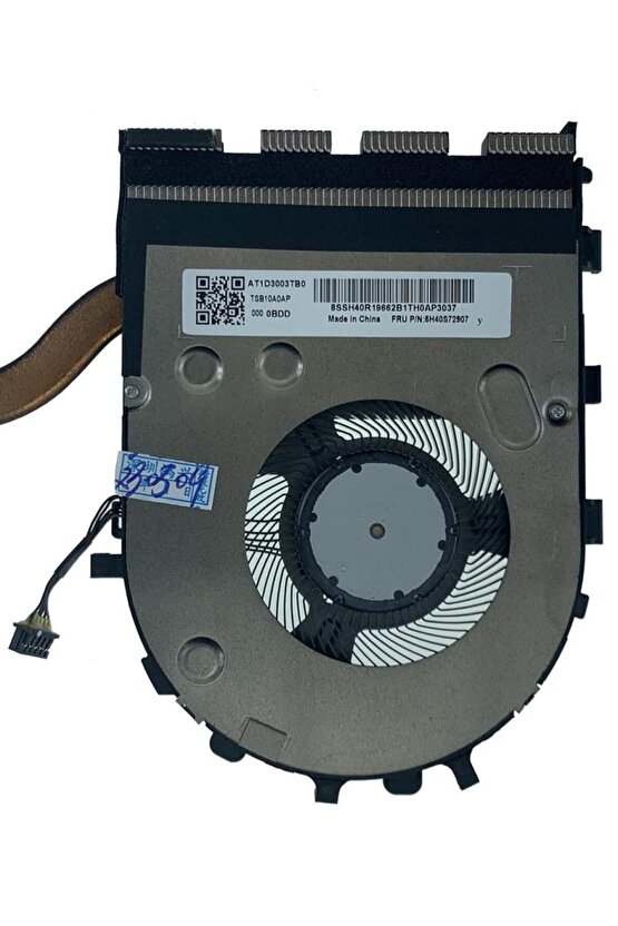 Lenovo Thinkpad E14 E15 GEN1 Serisi UMA CPU Soğutma Fanı 5H40S72906 5H40S72907 FE4A0 AT1D3003TB0 Bak