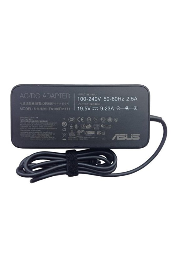 Rog 19.5V 9.23A 180W Notebook Adaptör 5.5mm2.5mm (19V 9.5A uyumlu)  Orjinal Üretici