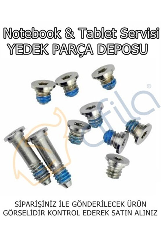 APPLE uyumlu Macbook Air A1370, A1465 Alt Kasa Vida Seti