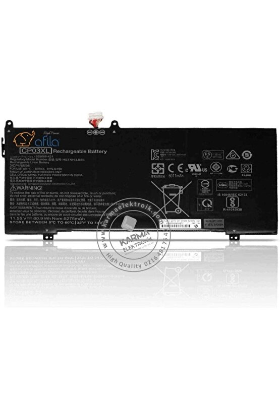 Hp X360 13-AE001NT 2PF73EA Notebook Bataryası - Pili