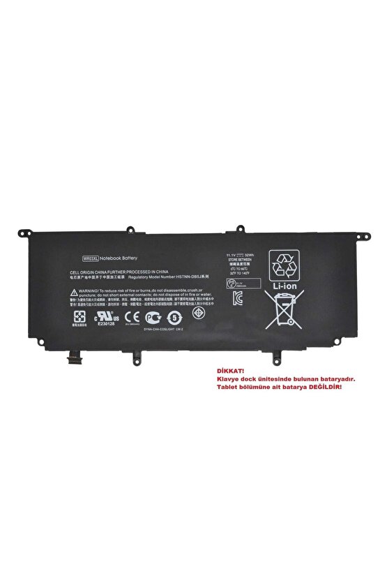 Hp HSTNN-DB5J Notebook Bataryası - Ver.1 (Keyboard Dock)