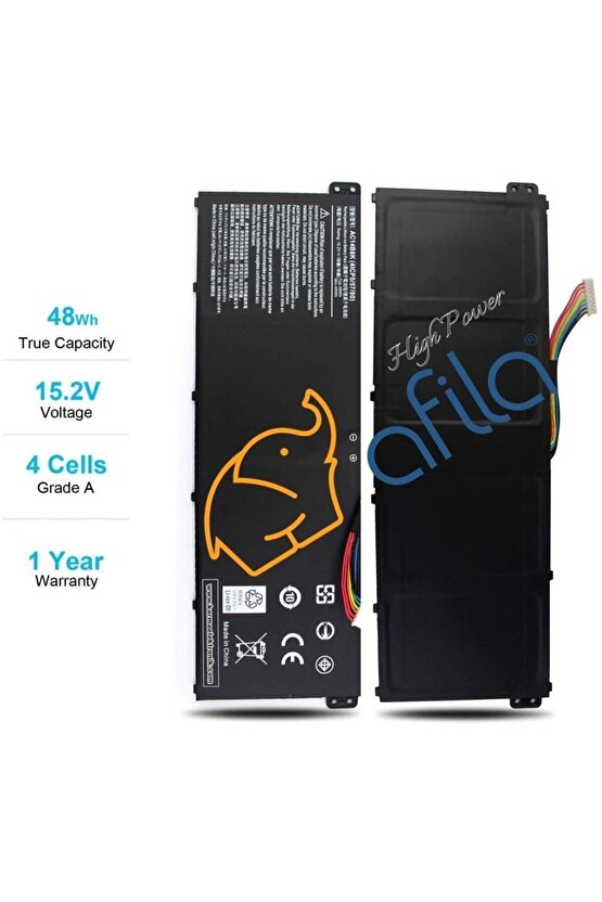 AC14B3K AC14B8K AC14B7K AC14B18K - Pil Ver.2 (15.2V)