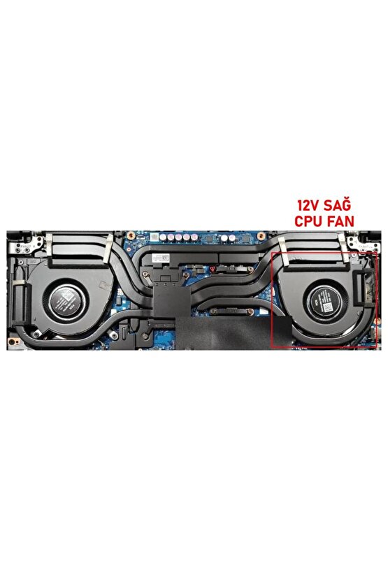 Asus TUF Dash F15 FX517Z Serisi Notebook Cpu Fanı  Ver.2 L - 12V