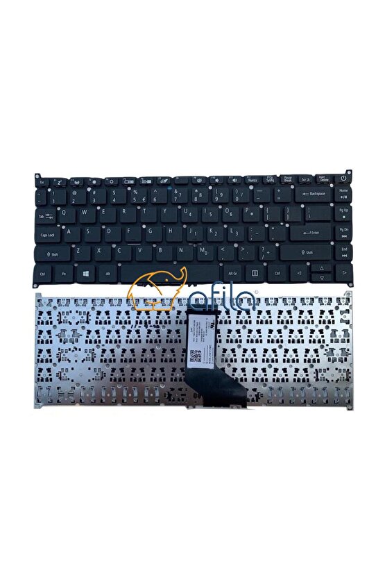 Acer Aspire A314-33 Notebook Klavyesi, Laptop Tuş Takımı (Siyah TR) ışıklı  KL1080LD