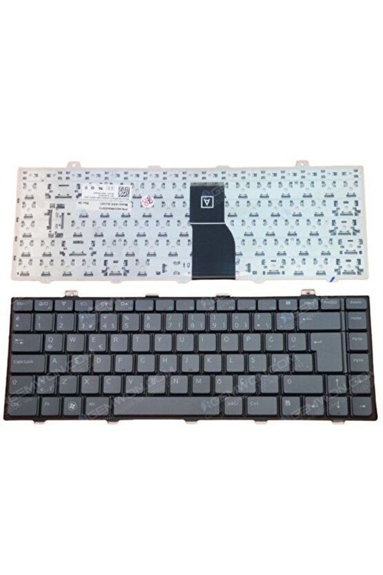 Dell XPS 15, L501X, Dell Studio 1450, 1457, 1458 Notebook Klavyesi Siyah TR, NSK-DJG0T, 0PX6V2