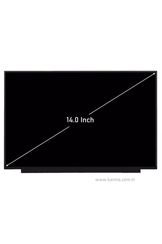 NV140WUM-N43 V8.0 14.0 inç 30Pin 1920*1200 (FHD+IPS) Lcd Ekran, Panel 60Hz