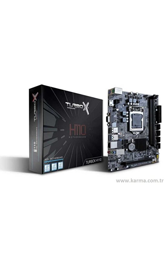 WORKPROF R H110 1151P DDR4 SES GLAN HDMIVGA SATA3 USB3.0 ATX Anakart (6.7.Nesil)