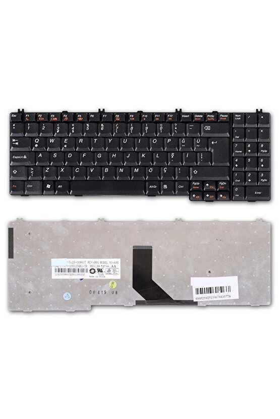 Lenovo B560, G550, G555 Notebook Klavyesi Siyah TR  KL0604TR