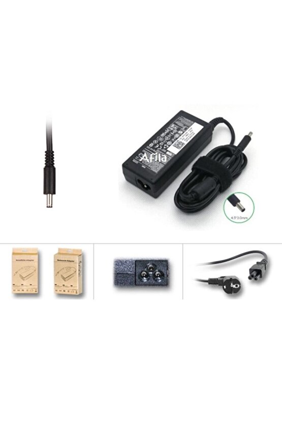 Dell Latitude 3445 Chromebook Serisi Notebook Adaptörü, Şarj Aleti Cihazı 65W