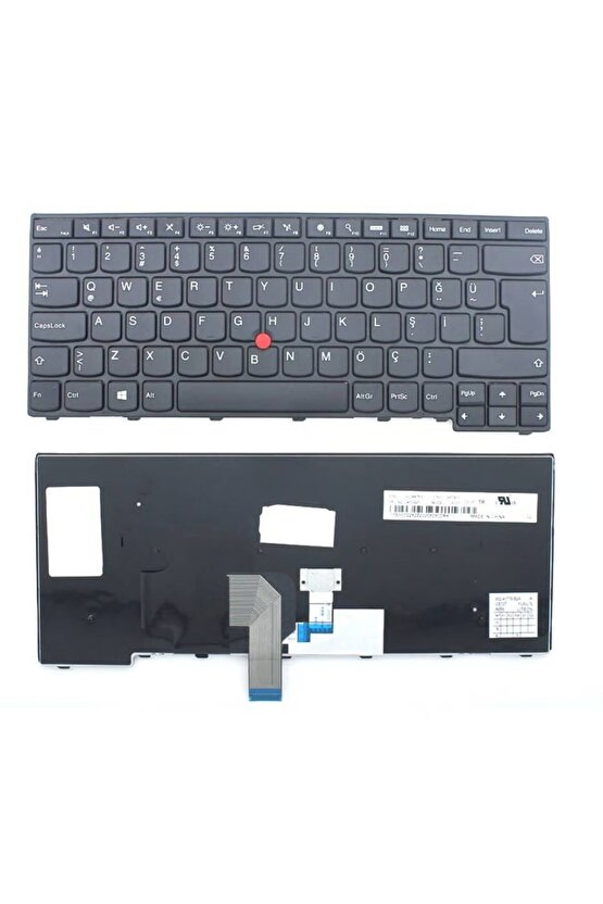 Lenovo ThinkPad T470S Notebook Klavye  Siyah - TR Işıklı