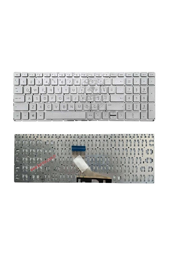 HP 250 G8 (5N2Y5ES04) Notebook Klavyesi (Gri TR)