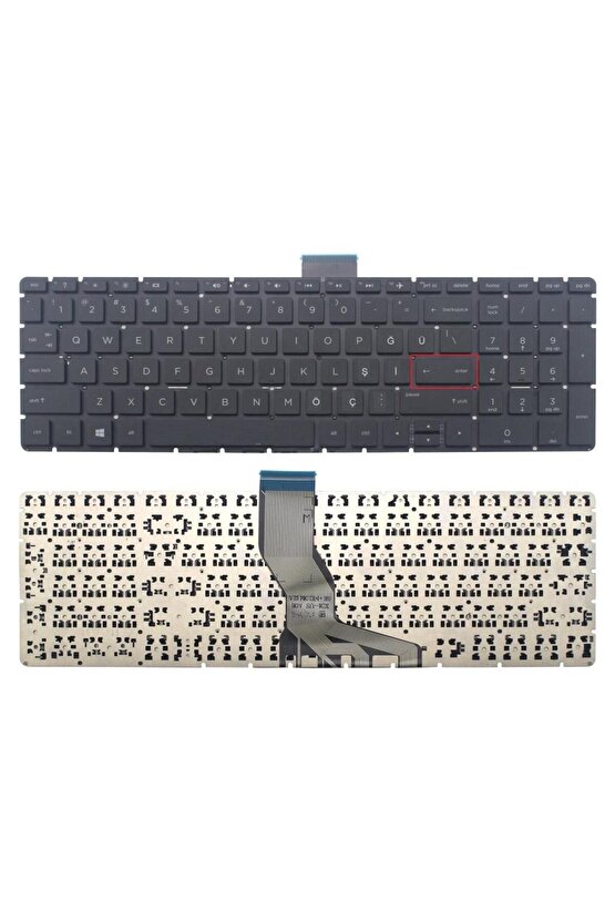 Hp 250 G6, 15-BS, 15-CC, 15-CK, 15-RB Notebook Klavyesi - Siyah - TR  KL0059