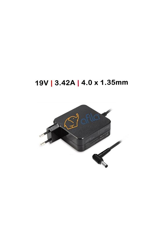 Asus D509DL, D509DL-EJ034, D509DL-EJ045 Şarj Notebook Adaptörü, Şarj Aleti Cihazı 65W (Wall Tip)