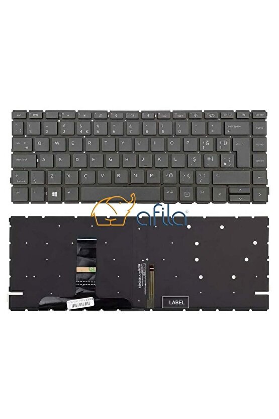 HP ProBook 440 G8 (2X7U5EA03) Notebook Klavyesi (Siyah TR) - ışıklı