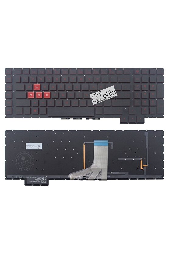 Hp Omen 17-AN106NT 4EW34EA 17-AN107NT 4MQ21EA Klavye TR  ışıklı