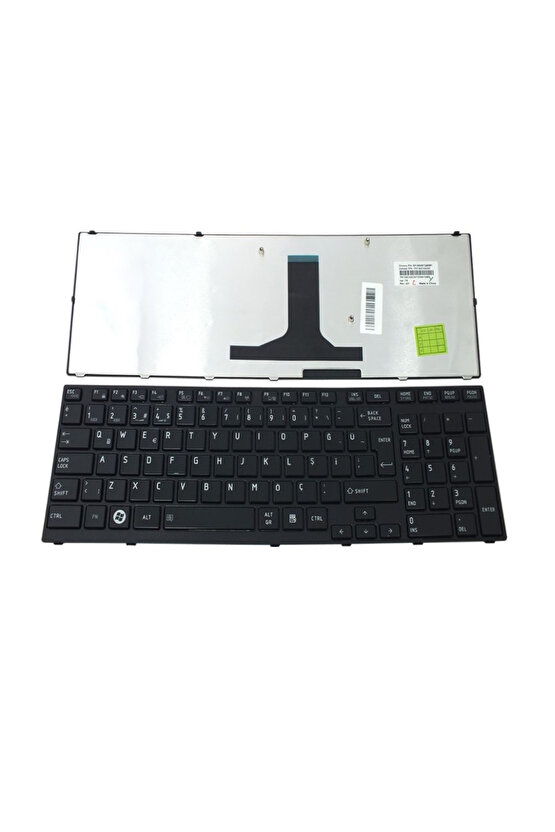 Toshiba Satellite A660D-ST2NX2  Uyumlu Notebook Klavyesi - Siyah - TR