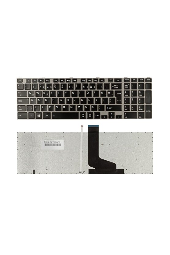 Toshiba H000045510 NSK-TVASU 0KN0-ZW1US23 Klavye Siyah TRışıklı
