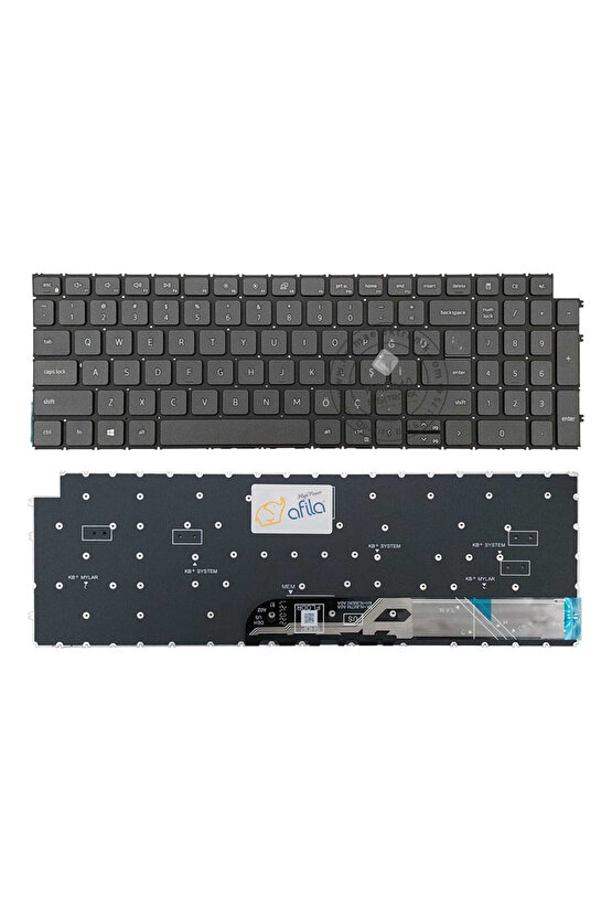 Dell inspiron 3510, 3511  Uyumlu Notebook Klavye - Tuş Takımı  Siyah - TR