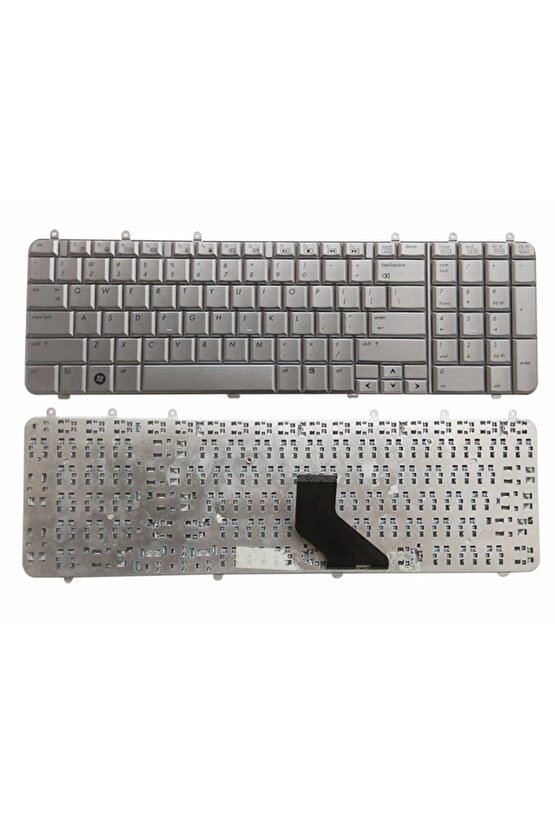 Hp DV7Z DV7-1000 DV7-1100 DV7-1200 DV7-1500 dv7t-1000 Klavye, Silver, Gri PK1303W0100, NSK-H8001