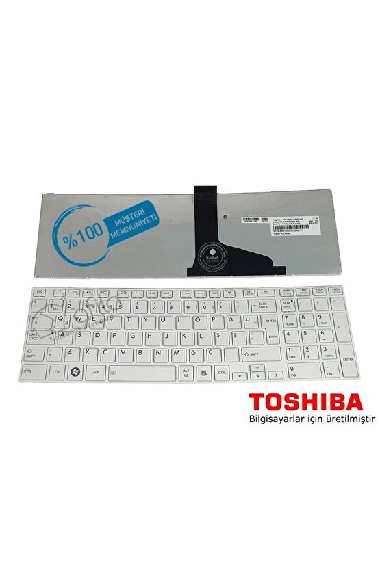 C850 C855 L850 L870 L875 P855 L950 L955 Notebook Klavyesi - Beyaz - Tr (çerçeveli Tip)**