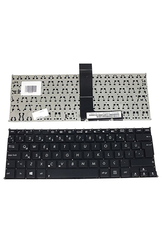 Asus X200CA X200LA X200MA Notebook Klavyesi - Siyah - TR