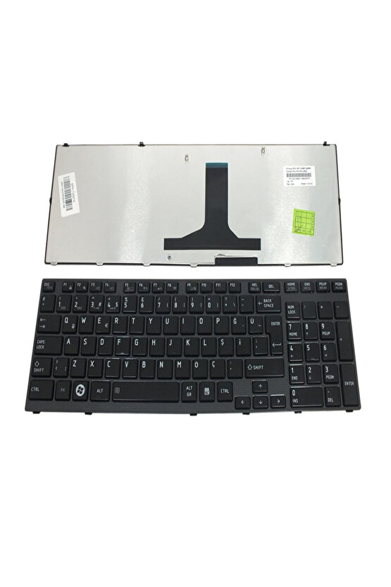 Toshiba MP-10N86TQ6698 Notebook Klavyesi (Siyah TR)