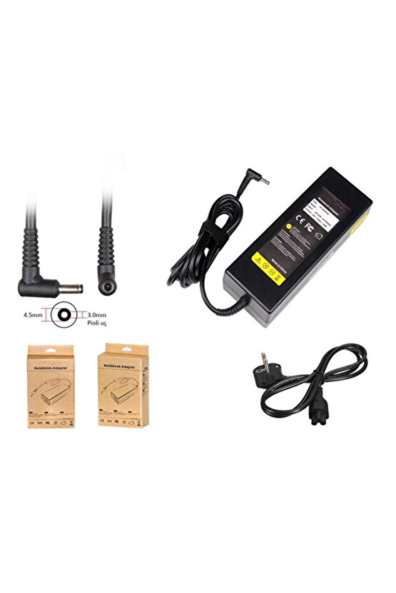 Asus FX505DT-BQ036 Notebook uyumlu Adaptör, Şarj Cihazı 150W (4.5mm)