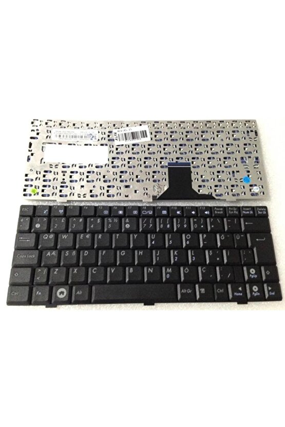 ASUS EEE PC 1000 1000HE 1000HEB 1000HG 1000HD Notebook Klavyesi Siyah TR