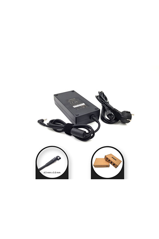 MSI Katana GF76 11UG-254XTR uyumlu Adaptör, Şarj Aleti Cihazı 180W