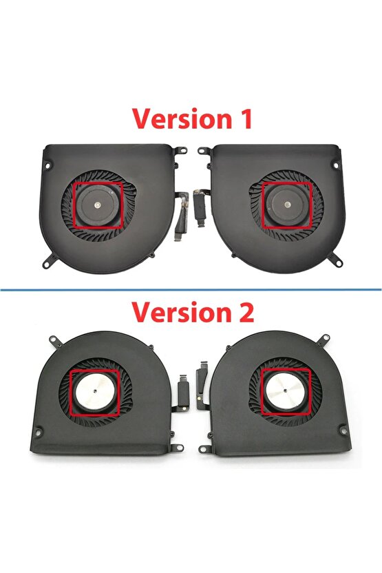 Apple MacBook Pro A1398 (2012) Notebook CPU+GPU Fanı Sağ-Sol SET - Ver.1